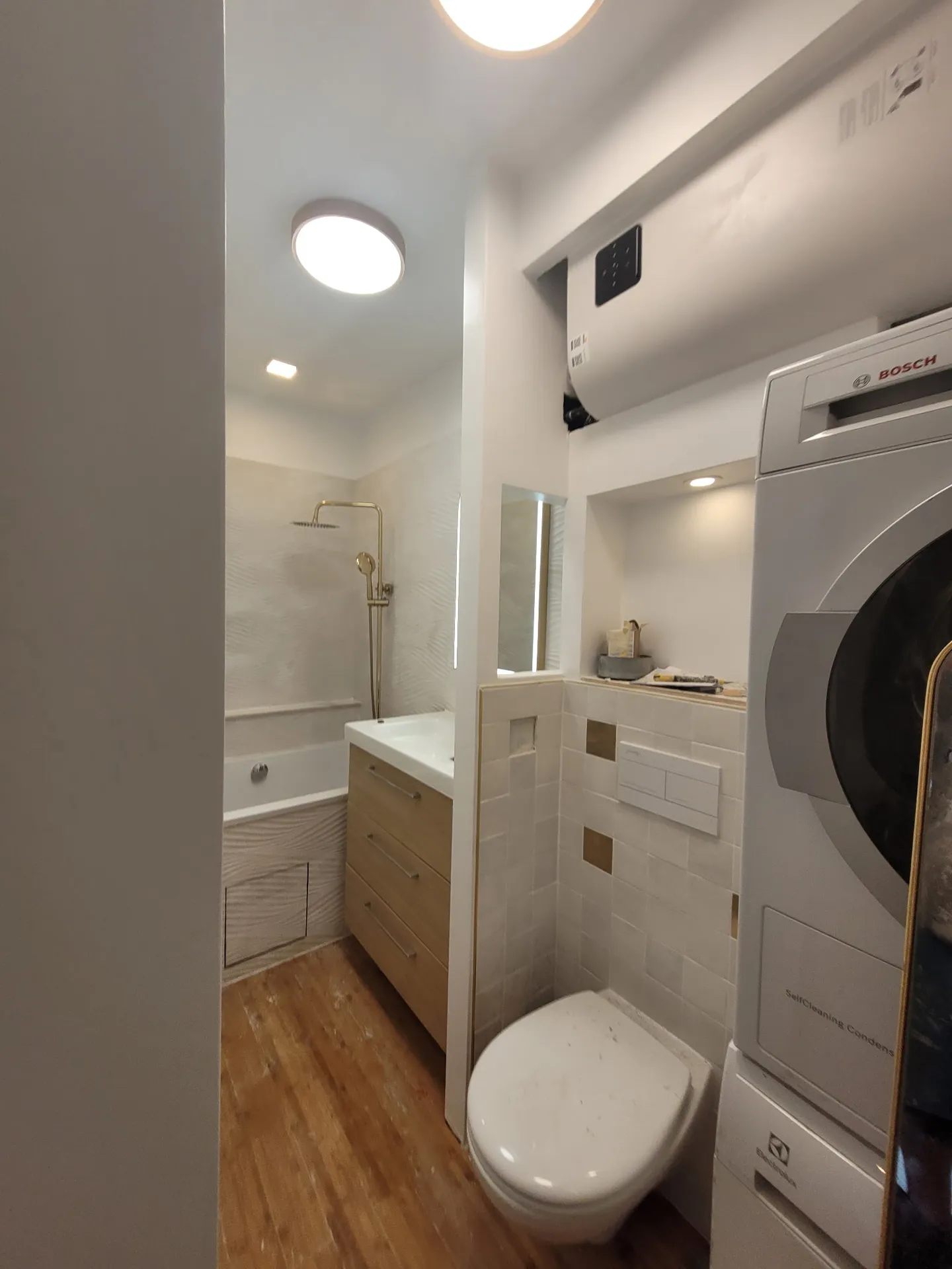 Réalisation : Rénovation complète salle de bain — Salle de bain